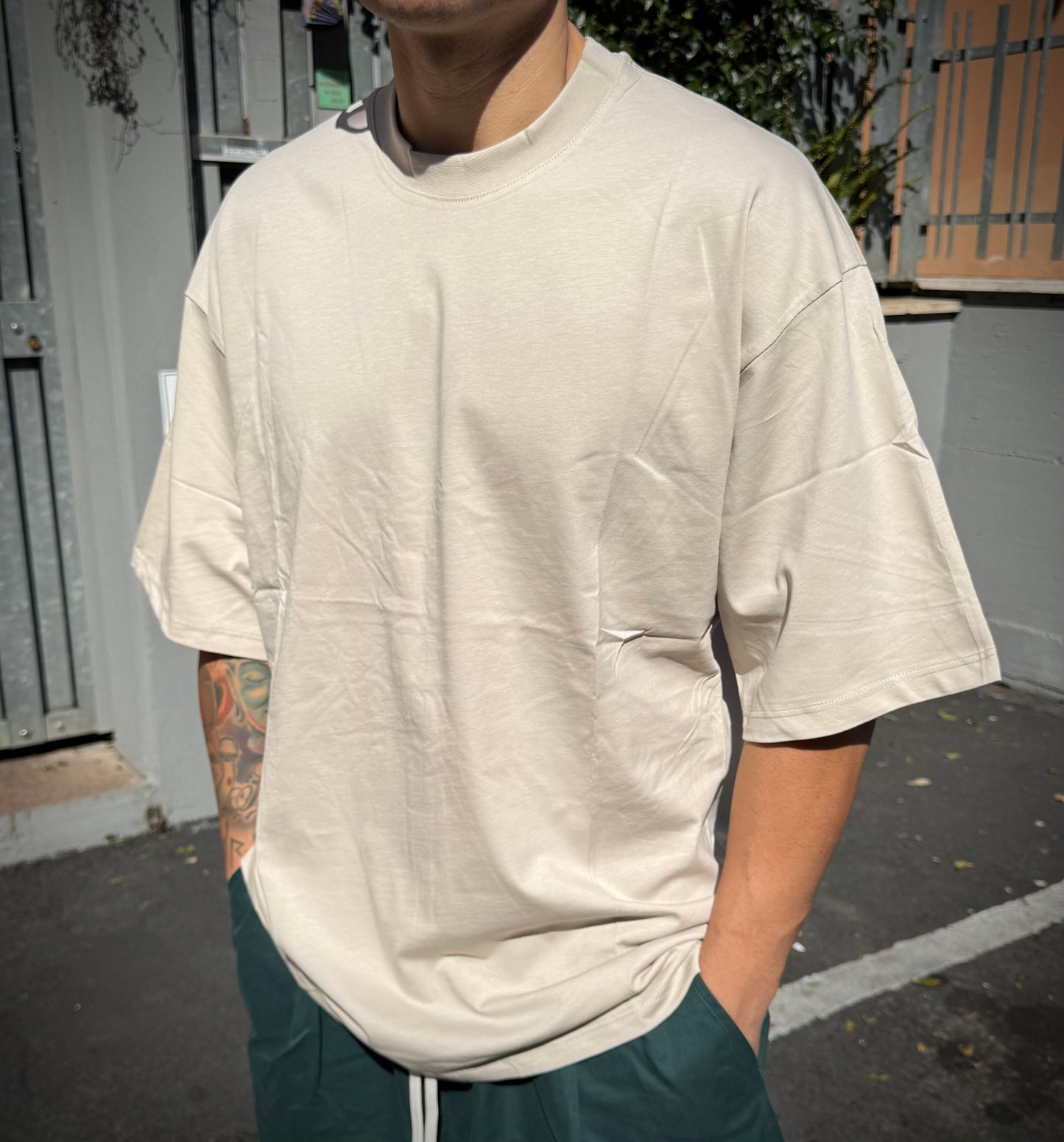 T-SHIRT OVER E2.0 BEIGE