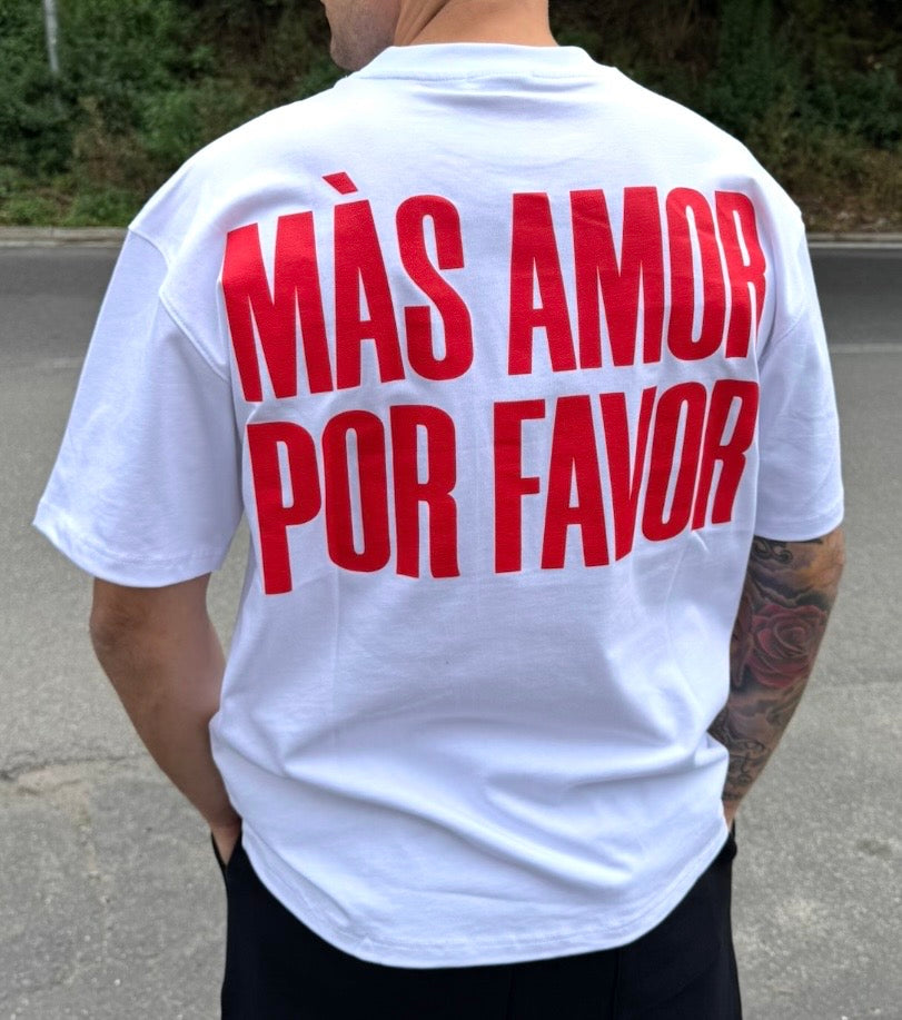 T-SHIRT BIANCA CON SCRITTA
