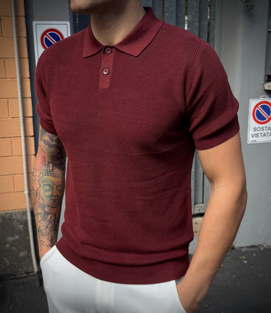 POLO LAVY BORDEAUX