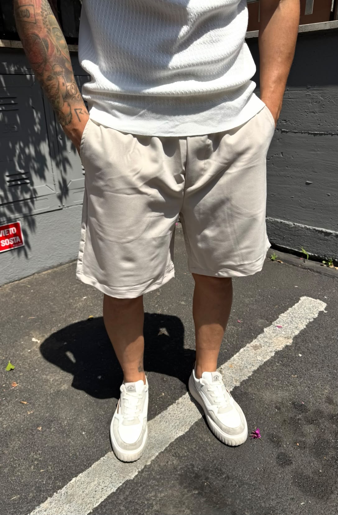 PANTALONCINO CLASSY BEIGE