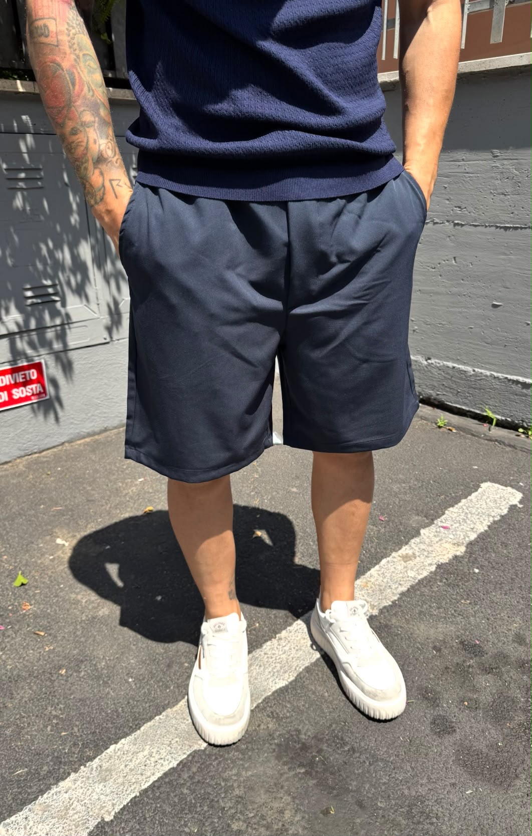 PANTALONCINO CLASSY BLU NAVY