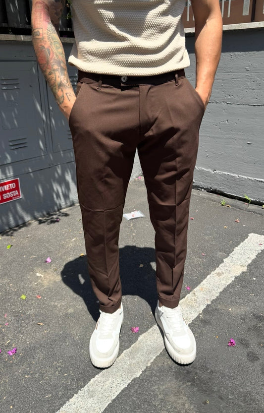 PANTALONE DOUBLE-B TABACCO