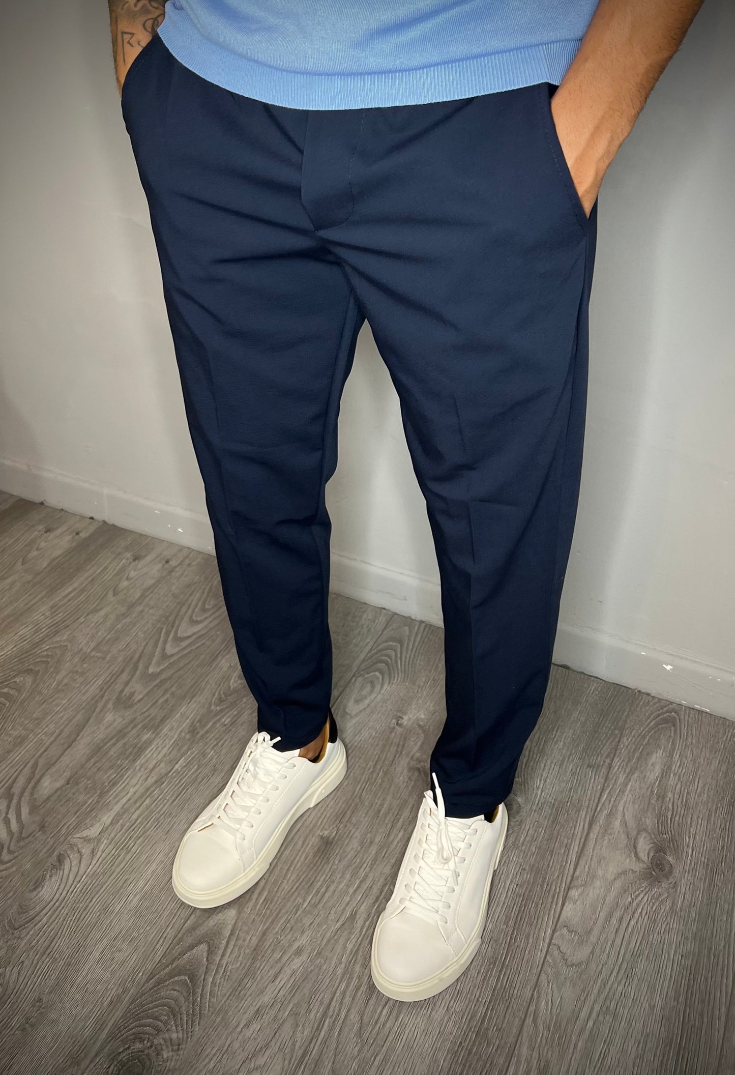 PANTALONE ELEGANT BLU NAVY