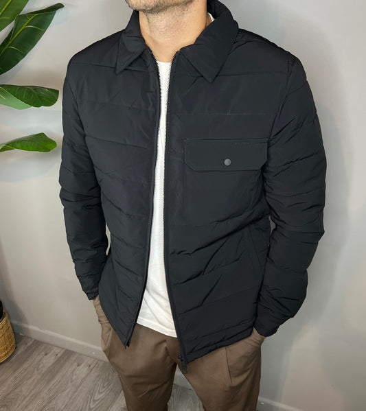 PIUMINO NERO ELEGANT