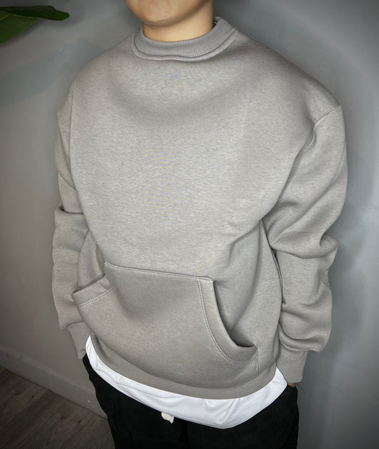 FELPA B-GIROCOLLO OVER CAMPUS